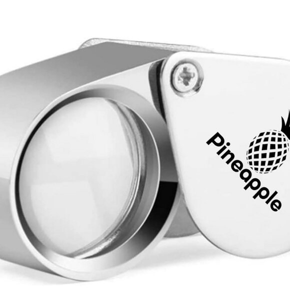 10X Jewelers Loupe Magnifier Pocket Magnifying Glass Small Jewelry Eye Loop - Picture 2 of 5